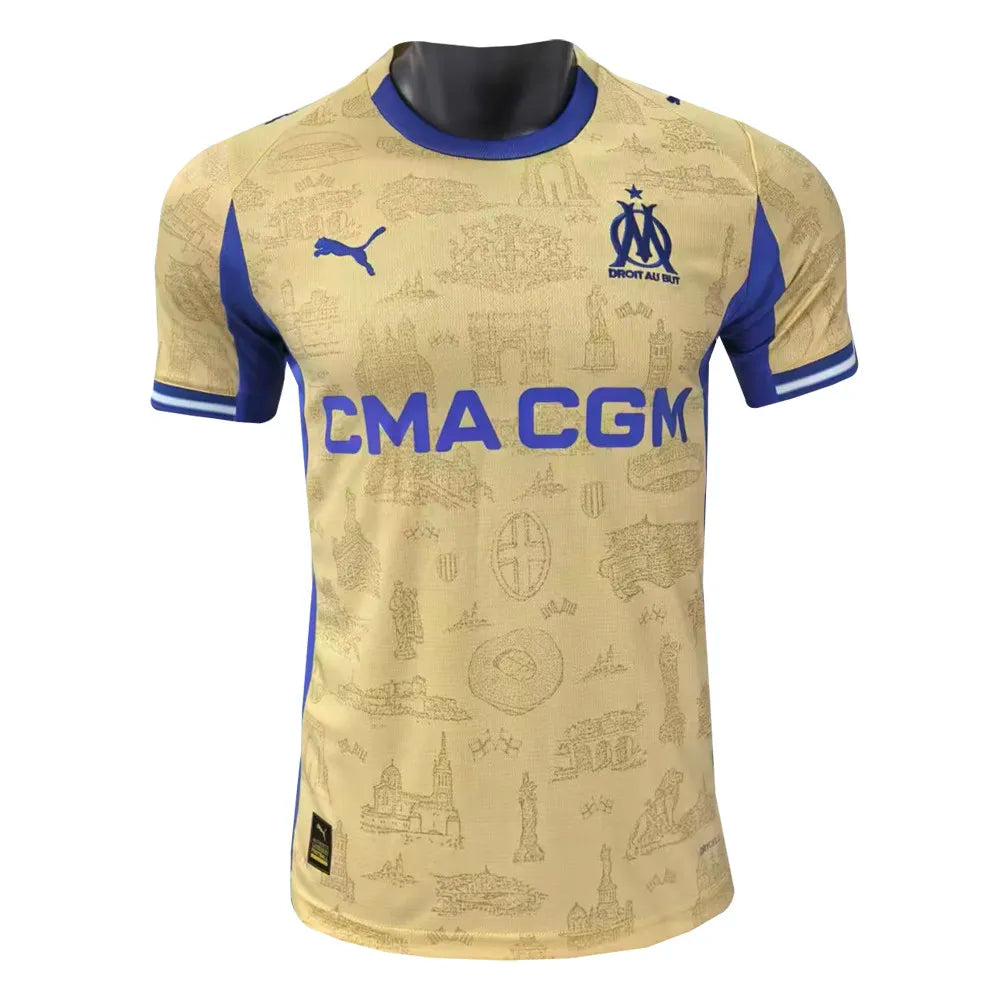 Olympique Marseille 25/26 IIII Fourth Jersey - Fan Version