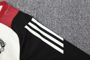 Mens Manchester United Short Training Suit White 2024/25