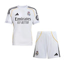 Real Madrid Home 2025/26 Kids Kit