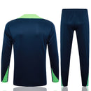 Brazil 2024 Training Suit Jacket and Pants Blue