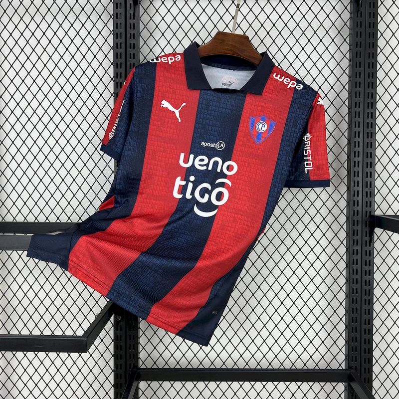 Cerro Porteno 2025/26 I Home Jersey - Fan Version