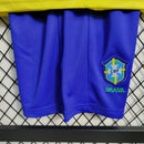 Brazil Home Retro Kids Kit 2023/24