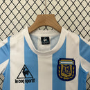 Argentina Home Retro 1986 Kids Kit - Le Coq Sportifit