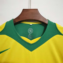 Brazil Retro Home 2004 Jersey