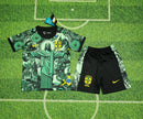 Brazil Special Edition Kit Kids - Cristo Redentor Green