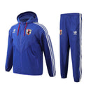Japan Windbreaker Jacket and Pants Blue 2024/25