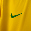 Brazil Retro Home 1998 Long Sleeve Jersey