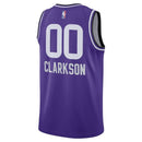 Jordan Clarkson Utah Jazz Unisex 23/24 NBA Jersey - Purple - City Edition