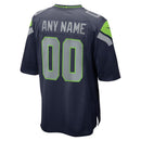 Seattle Seahawks - College Custom NFL Game Jersey - Navy
