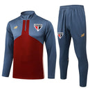 Sao Paulo FC Training Suit Burgundy 2025/26