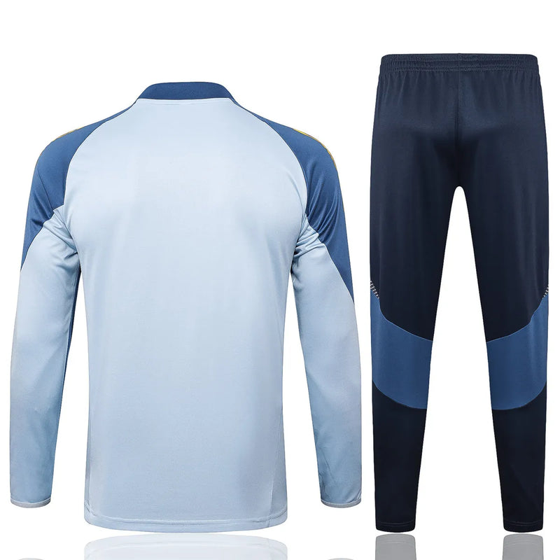 Mens Boca Juniors Training Suit Light Blue 2024/25
