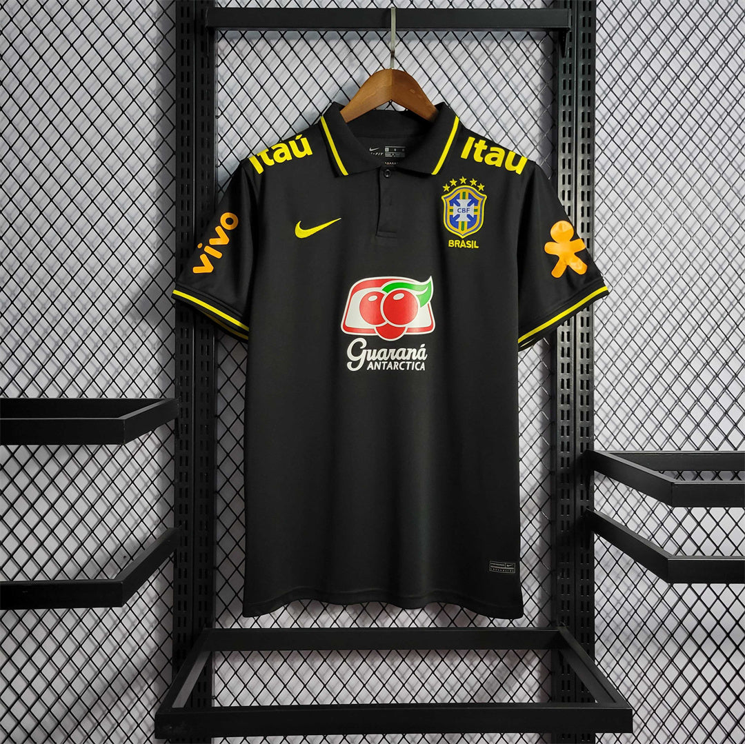 Brazil Polo Training 2023/24 Jersey Black - Fan Version
