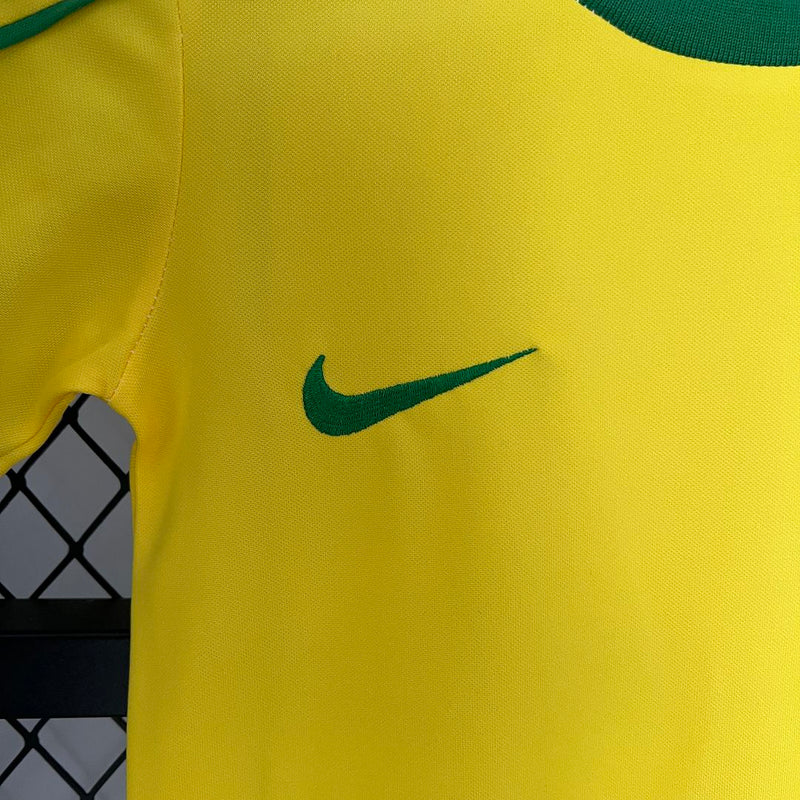 Brazil Home Retro Kids Kit 1998