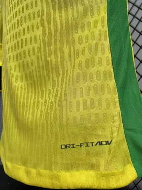 Brazil 2025/26 Home Long Sleeve - Authentic Player [Slim Fit]
