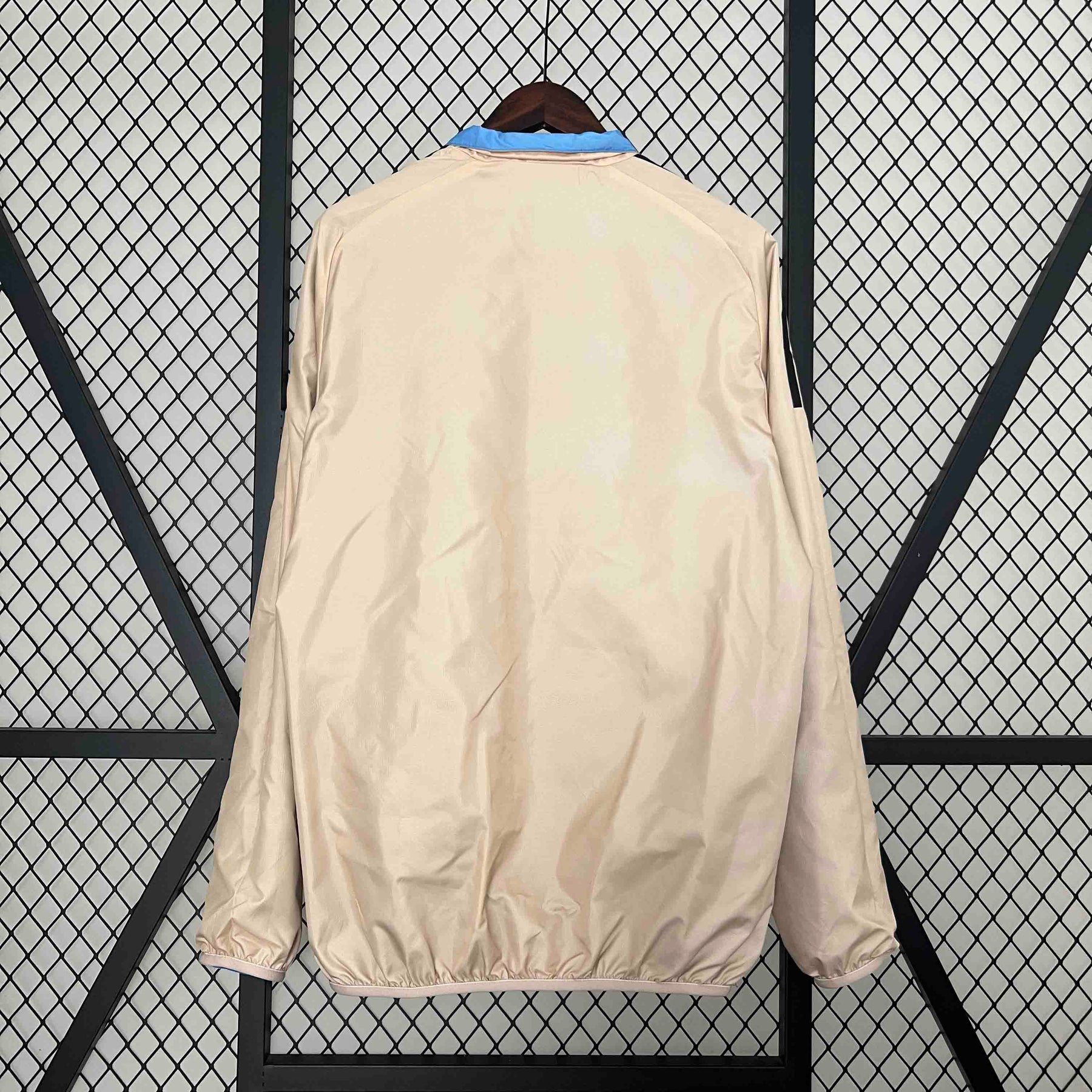 Tigres Beige&Blue Trench Coat Reversible Windbreaker Double-Sides Jacket 2024/25