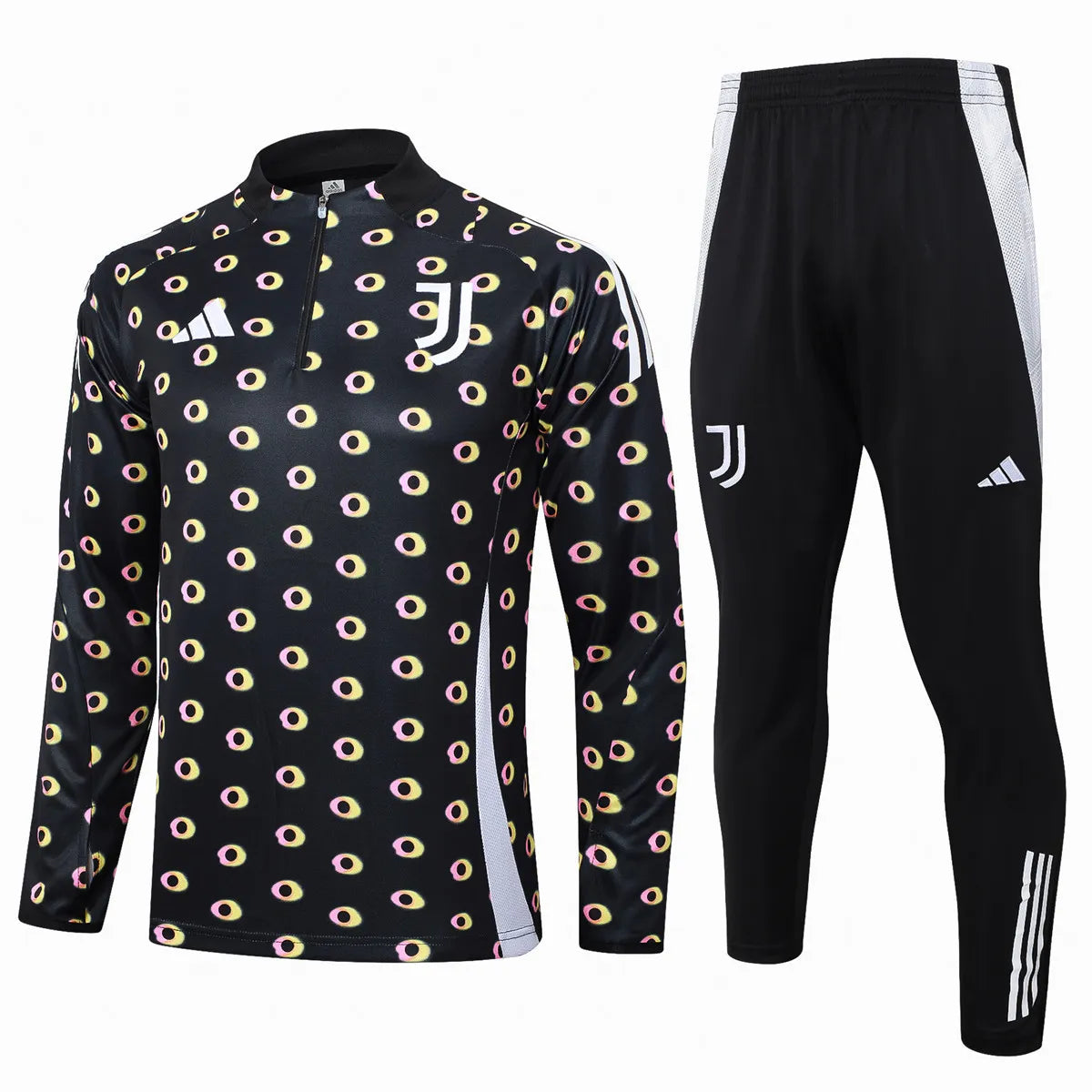 Mens Juventus Training Suit Black 2024/25