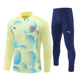 Mens Manchester City Training Suit Yellow 2024/25