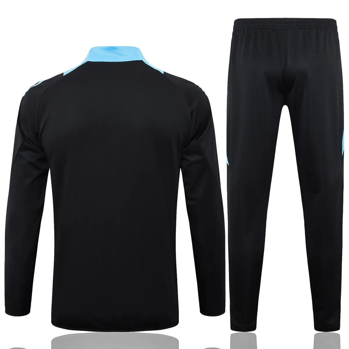 Mens Argentina Jacket + Pants Training Suit Black 2024
