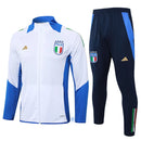 Mens Italy Jacket + Pants Training Suit White 2024