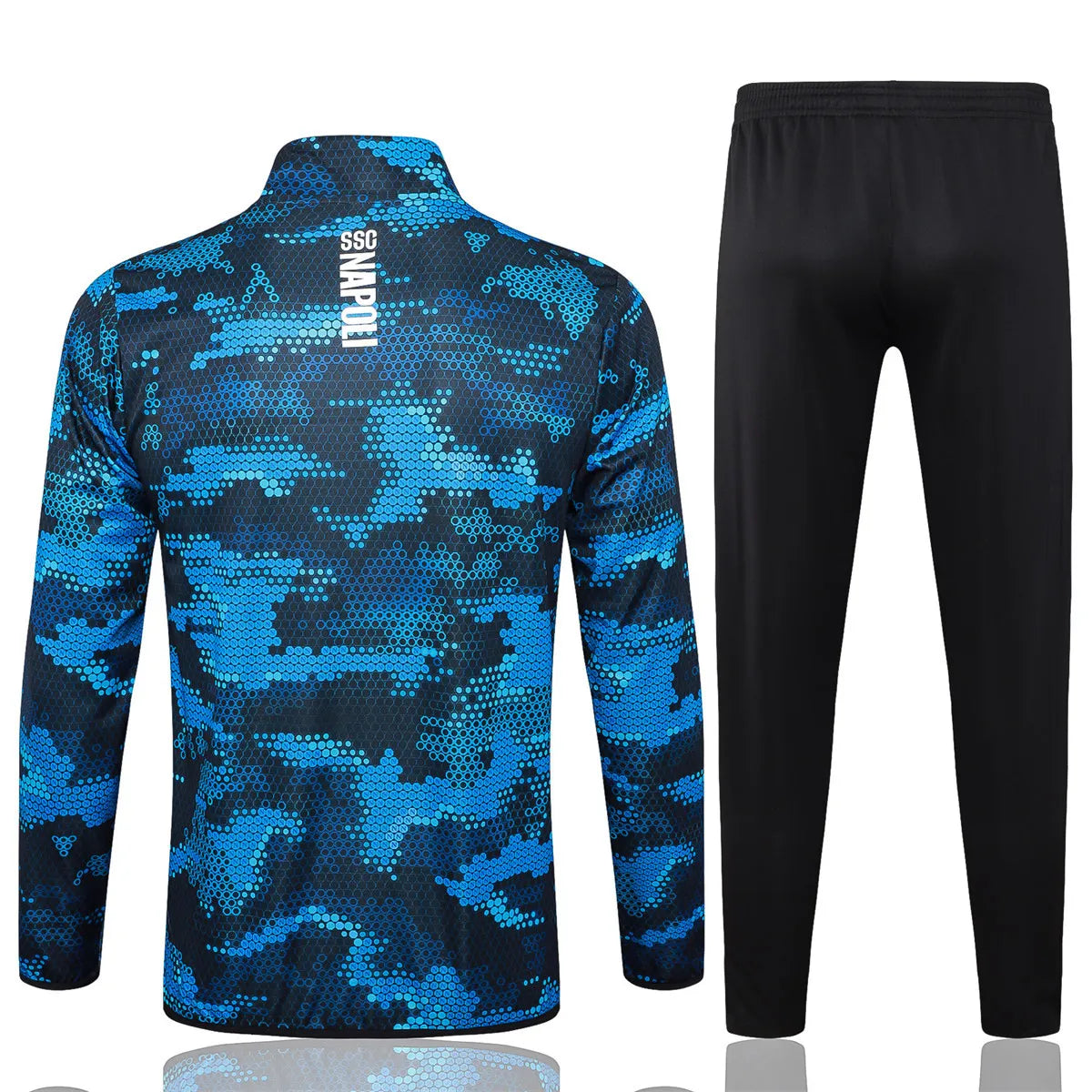 Mens Napoli Jacket + Pants Training Suit Blue 2024/25
