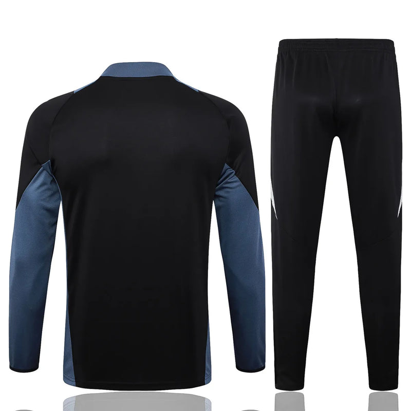 Mens Manchester United Training Suit Black 2024/25
