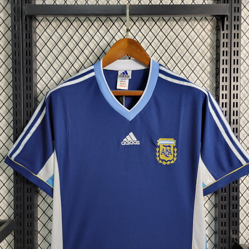 Argentina 1998 Away Retro Jersey