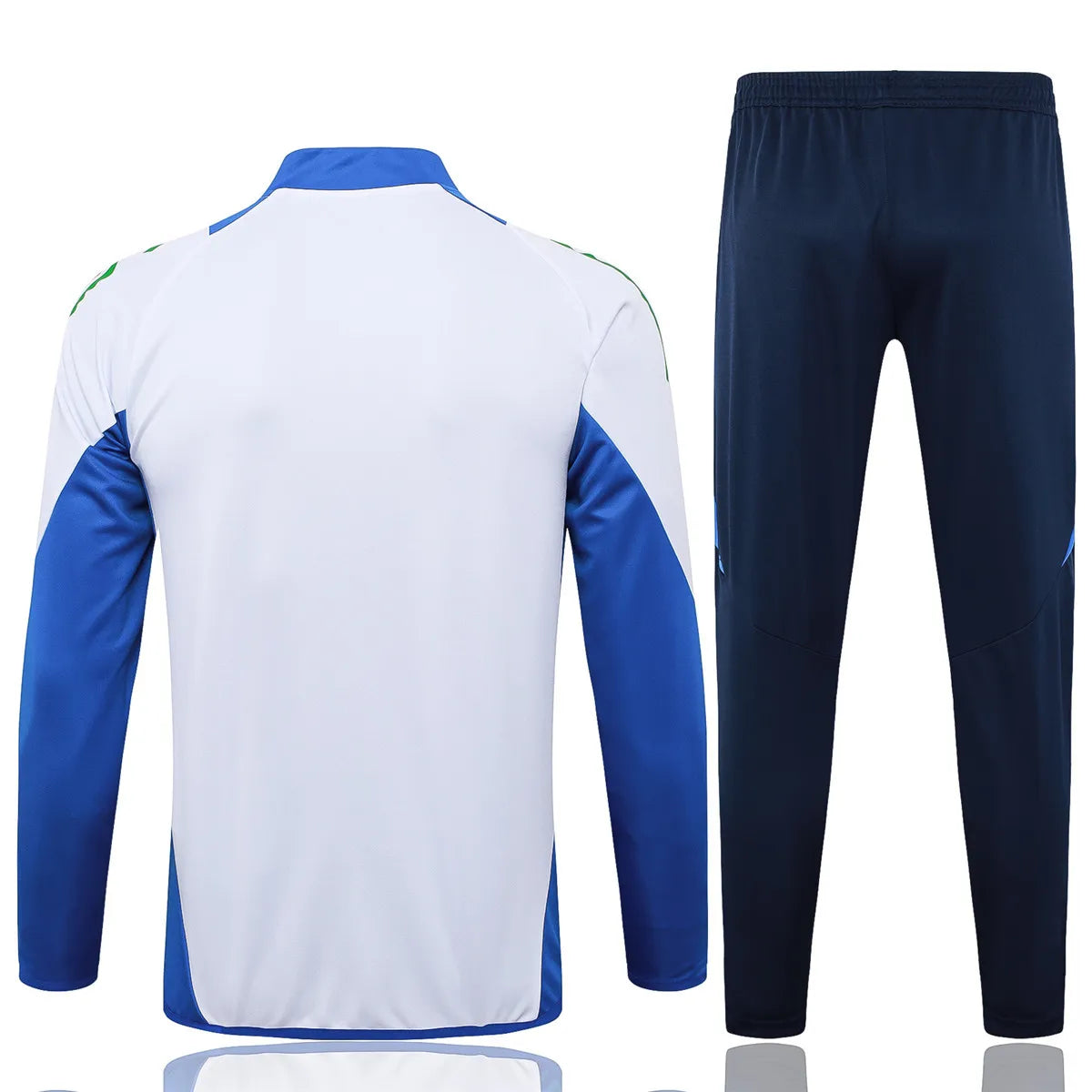 Mens Italy Jacket + Pants Training Suit White 2024
