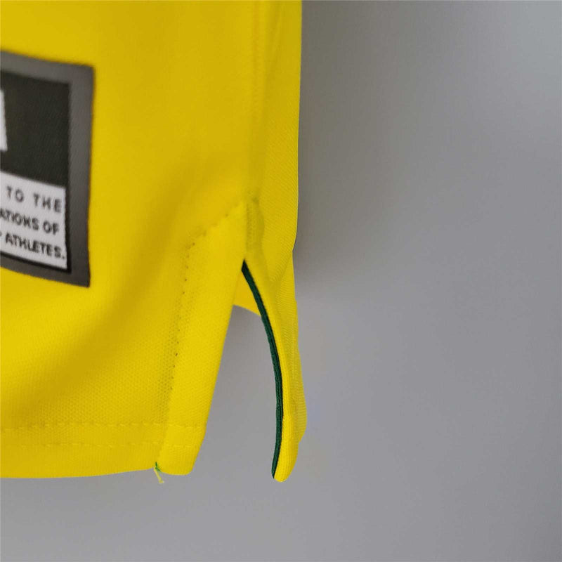 Brazil Retro Home 1998 Jersey