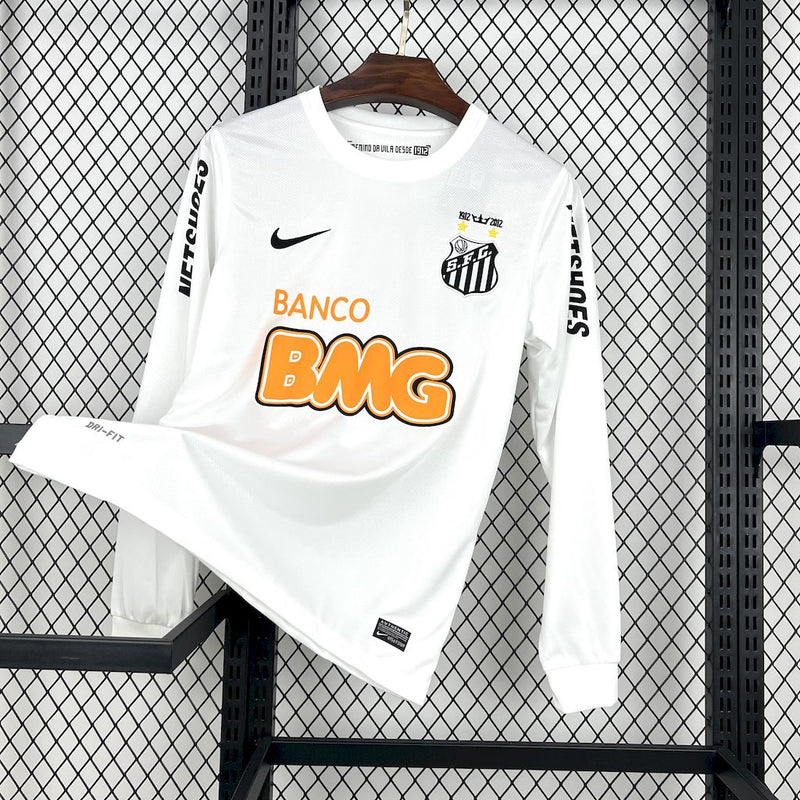 Santos 12/13 I Home Jersey Long Sleeve Retro