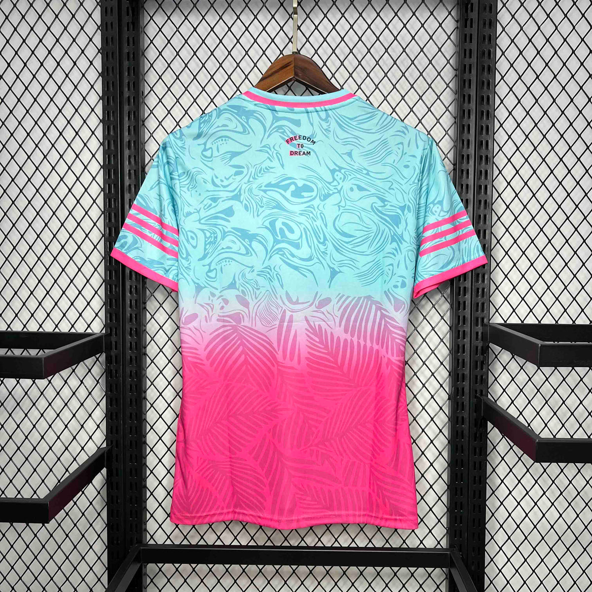 Inter Miami CF 2024/25 Special Beach Edition Pink & Blue Jersey - Fan Version