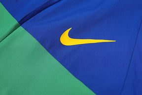 Brazil 2024 Blue Windbreaker Jacket