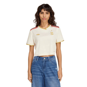 Cropped Flamengo Feminina Jogo 3 Adidas 2025
