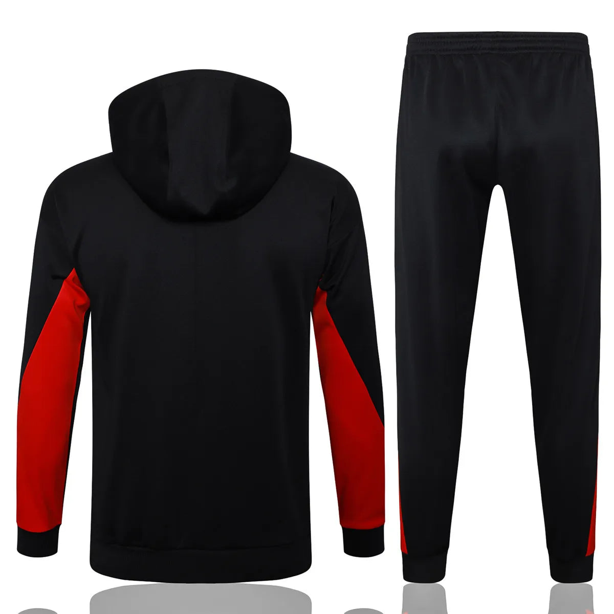 Mens Liverpool Hoodie Jacket + Pants Training Suit Black 2024/25