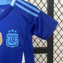 Argentina Away Kids Kit 2024 - Patch Fifa World Champions 2022