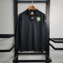 Brazil Retro Special Edition Black Long Sleeve 2004 Jersey