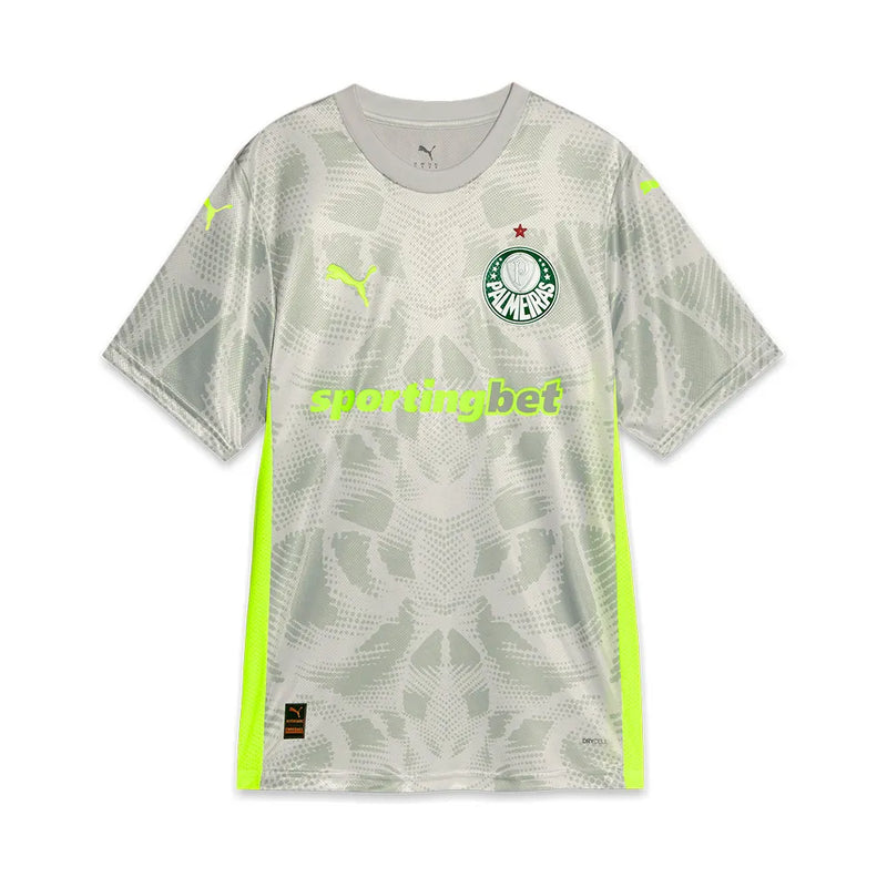 Palmeiras Short Training Gray Jersey 2025/26 - Fan Version