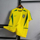 Brazil Retro Home 2002 Jersey