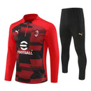 Mens AC Milan Training Suit Red 2024/25
