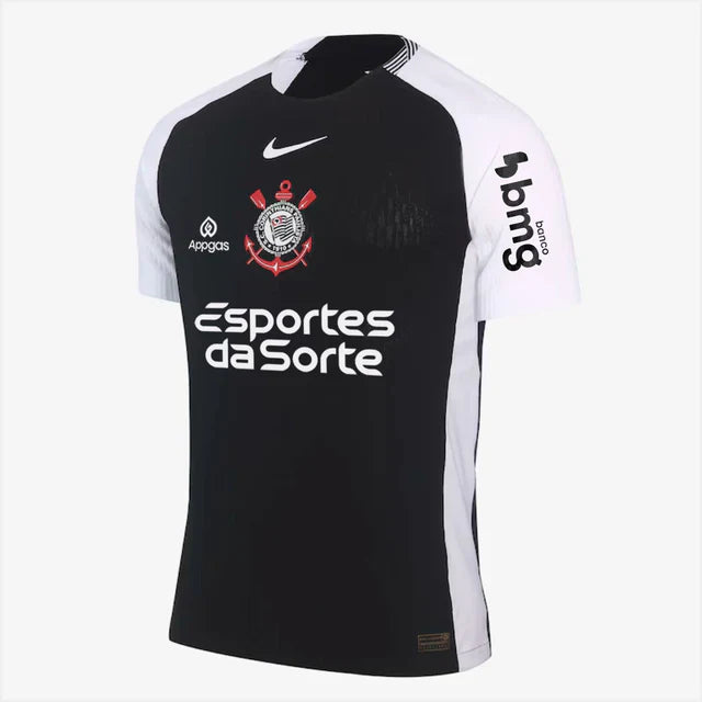 Corinthians 2025/26 II Away All Sponsors [ Slim Fit ] - Player Version