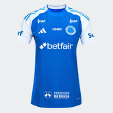 Cruzeiro 2025/26 Home Jersey Full Sponsors Women