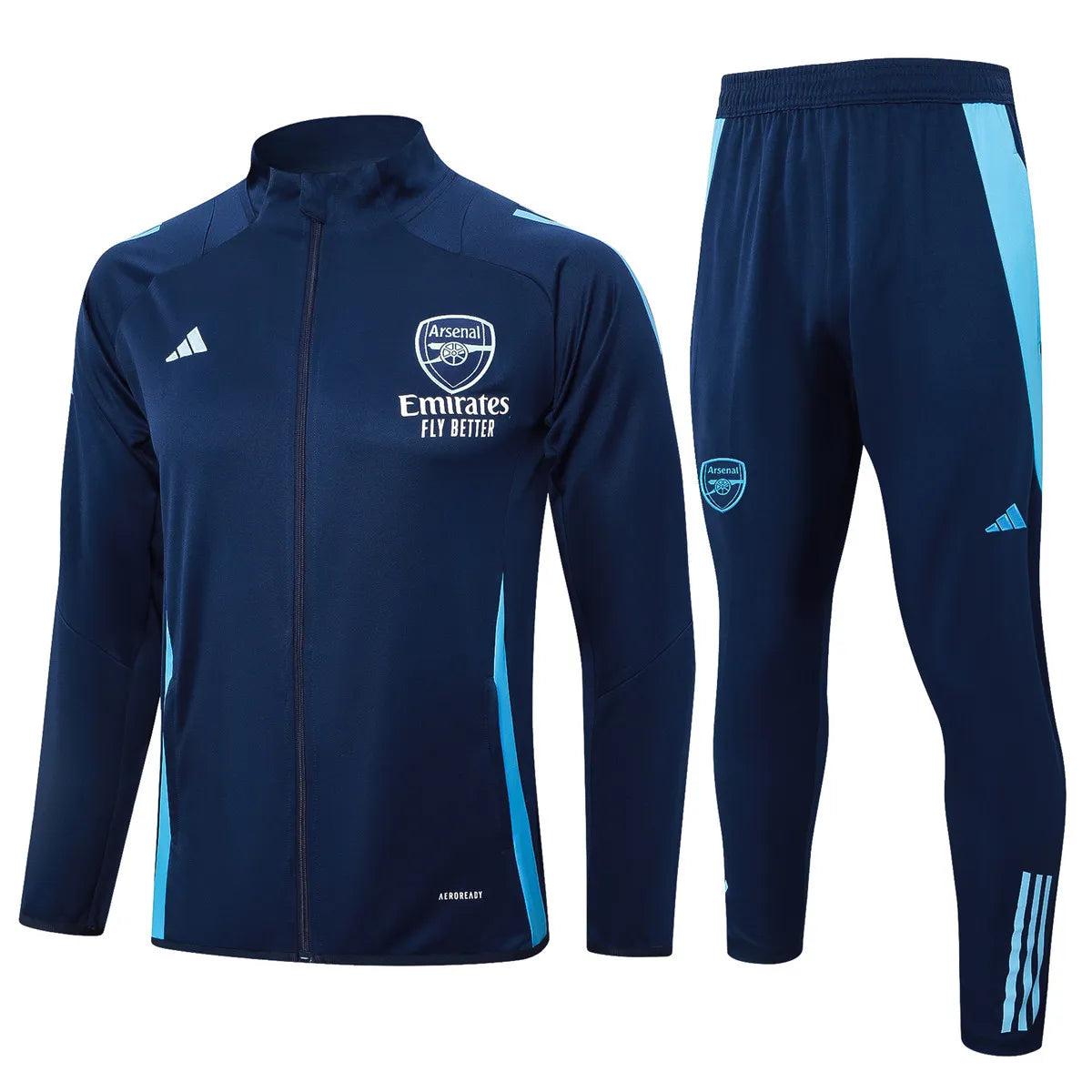 Mens Arsenal Jacket + Pants Training Suit Royal 2024/25