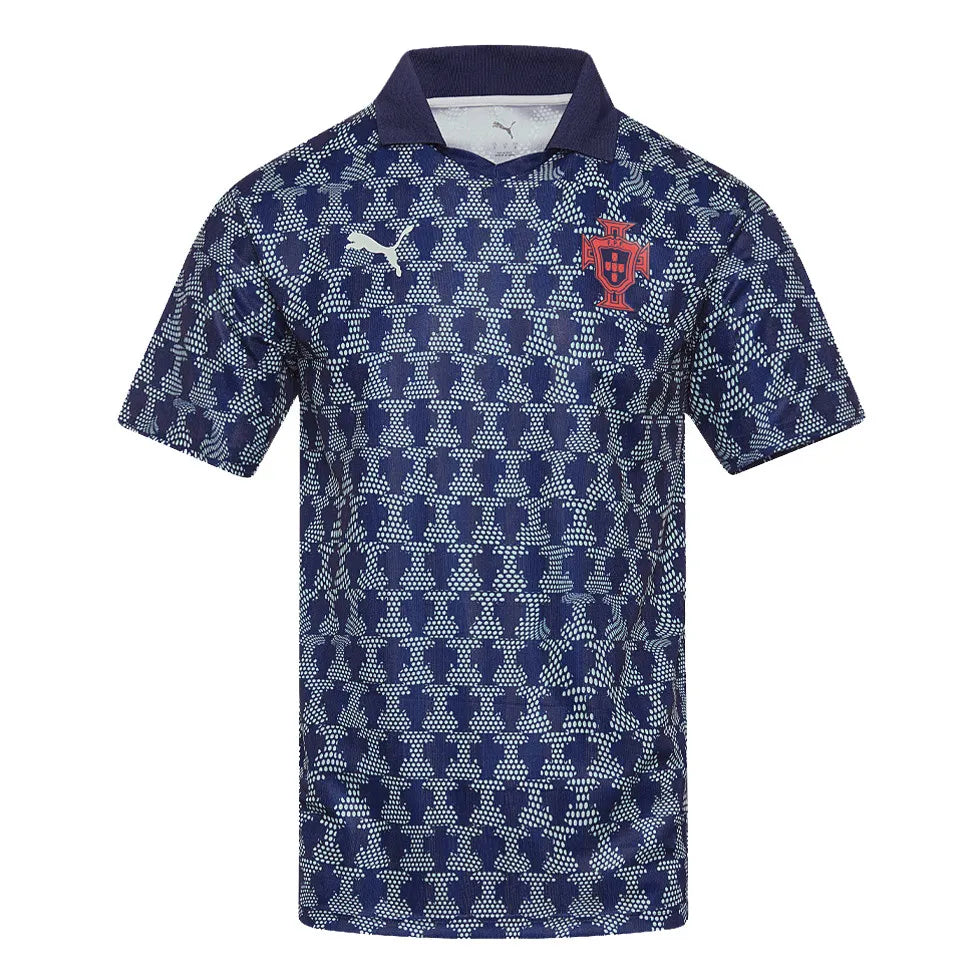 Mens Portugal Short Training Royal Jersey 2025