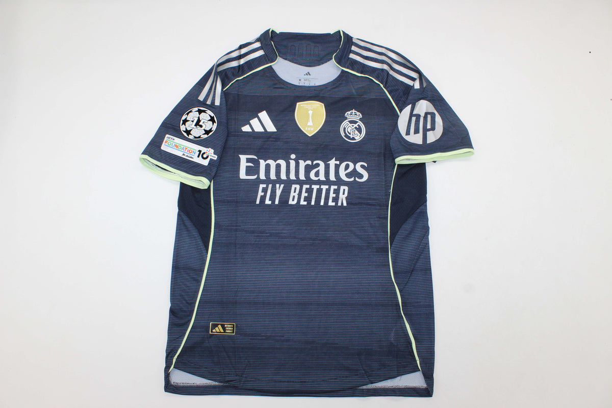 Real Madrid Away Jersey 2025/26 - Patchs UCL