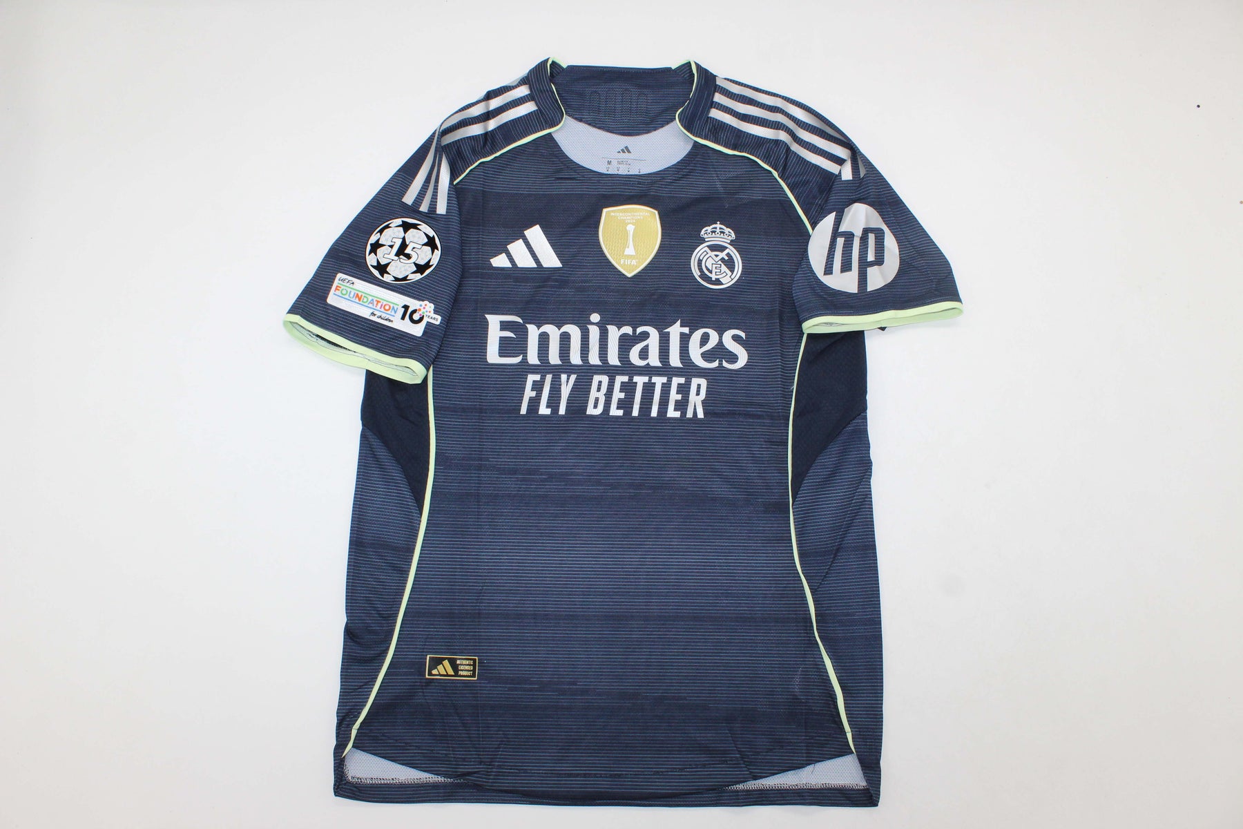 Real Madrid Away Jersey 2025/26 - Patchs UCL