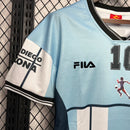 Argentina 2001 Diego Maradona Testimonial Retro Jersey