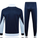 Mens France Jacket + Pants Training Suit Light Blue 2024
