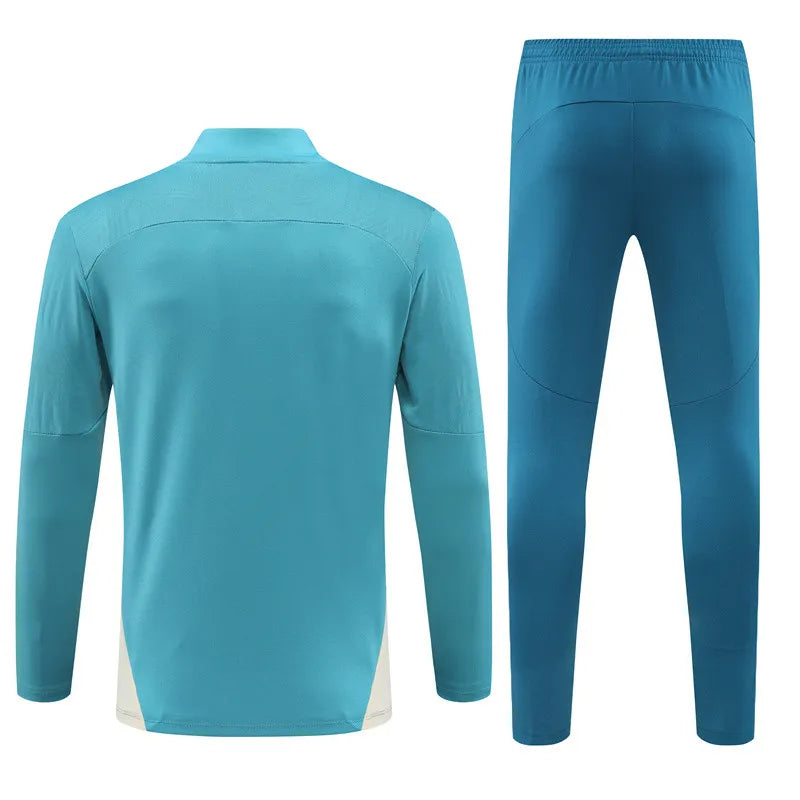 Mens Olympique Marseille Training Suit Green 2024/25