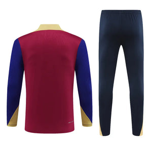 Mens Barcelona Training Suit Red 2024/25