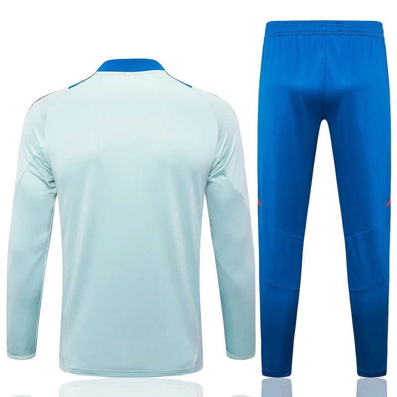 Mens Spain Training Suit Light Blue 2024/25