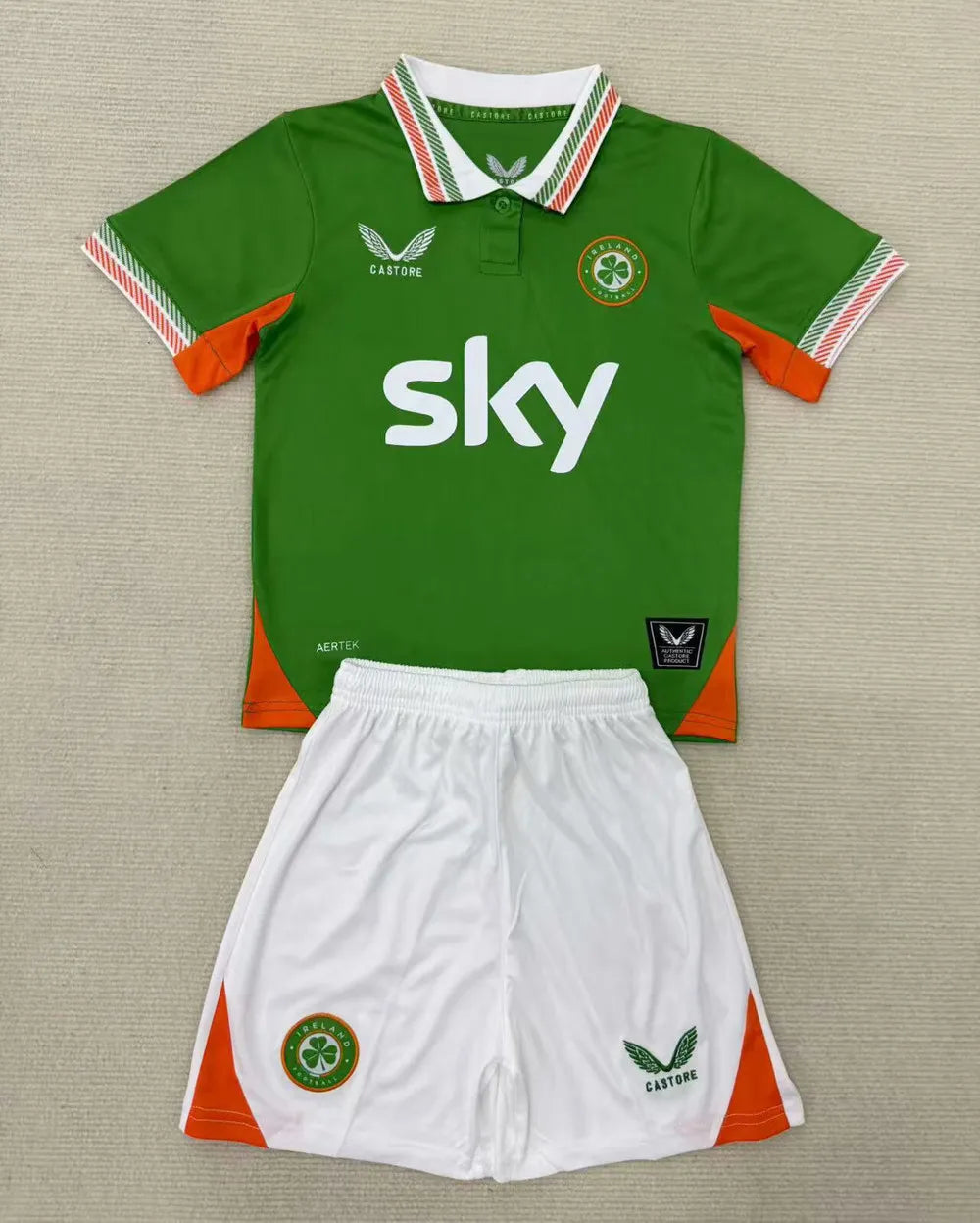 Kids Ireland Home Jersey 2025